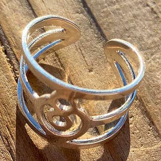 BeYou Energetic Ring Silver for wholesale by Beyoubeunited