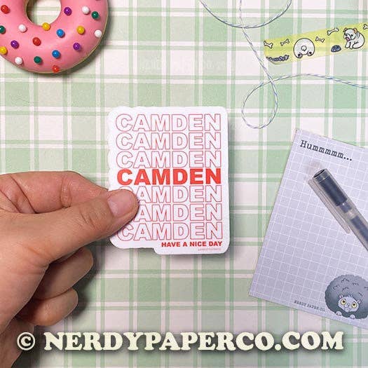 NERDY PAPER CO. - Wholesale Sticker - Have a Nice Day - Custom Waterproof Vinyl Sticker4