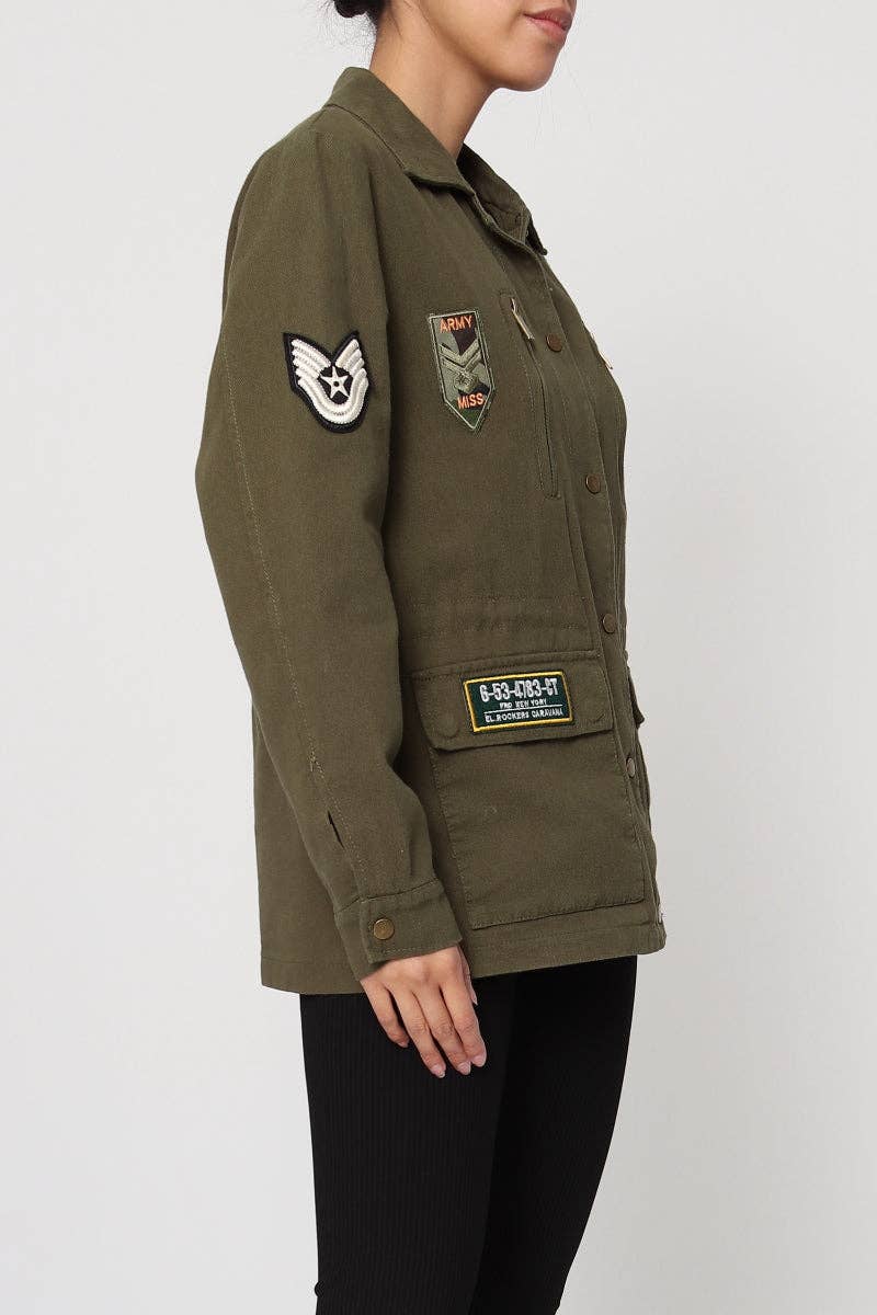 SOFTY - Wholesale Jacket - Women's - Pacifier military jacket1