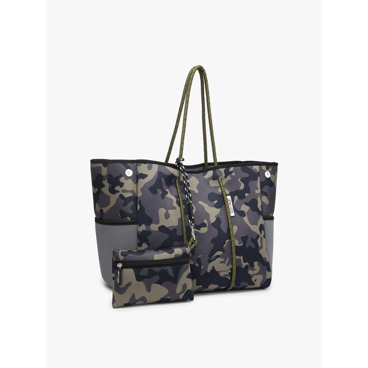 Camo M2146 Annabella Large Neoprene Tote for wholesale on Faire
