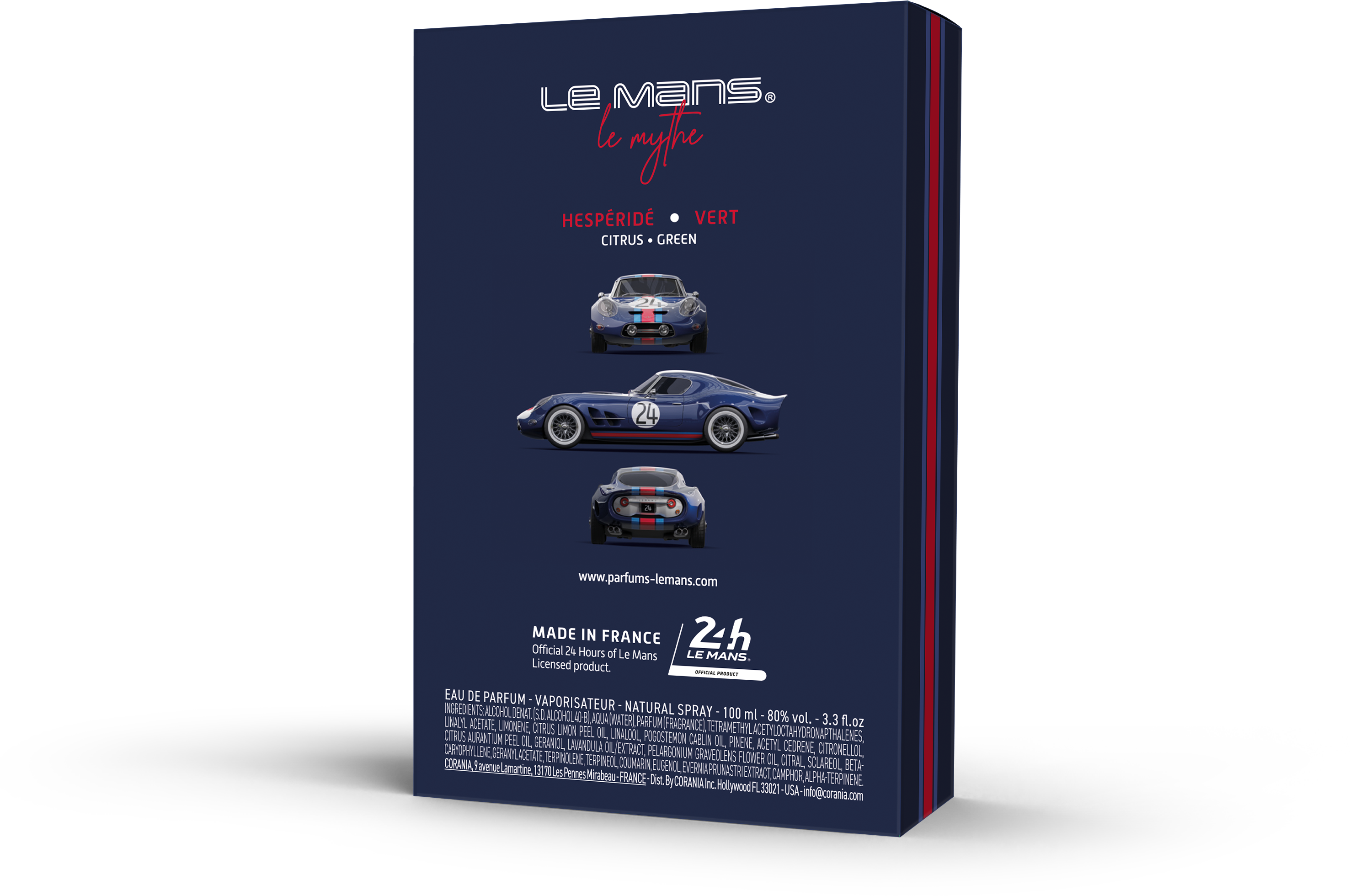 Le Mans - Distributed by Scents of Europe - Wholesale Cologne Spray - 24H Le Mans Car Race Perfume - Citrus & Green Fragrance3