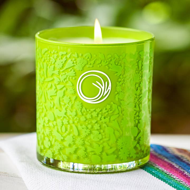 Limon Candle for wholesale by GYV Mesoamerican Beauty