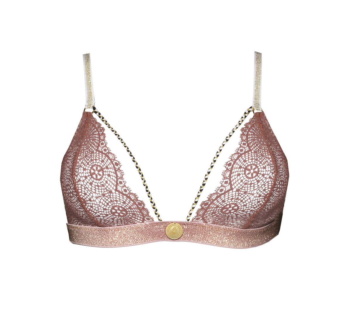 ACQUA BAZAAR - Wholesale Bralette - Women's - Mata Powder Pink Top