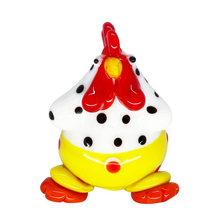 Hahn sitzend für den Großhandel von FW-Glas