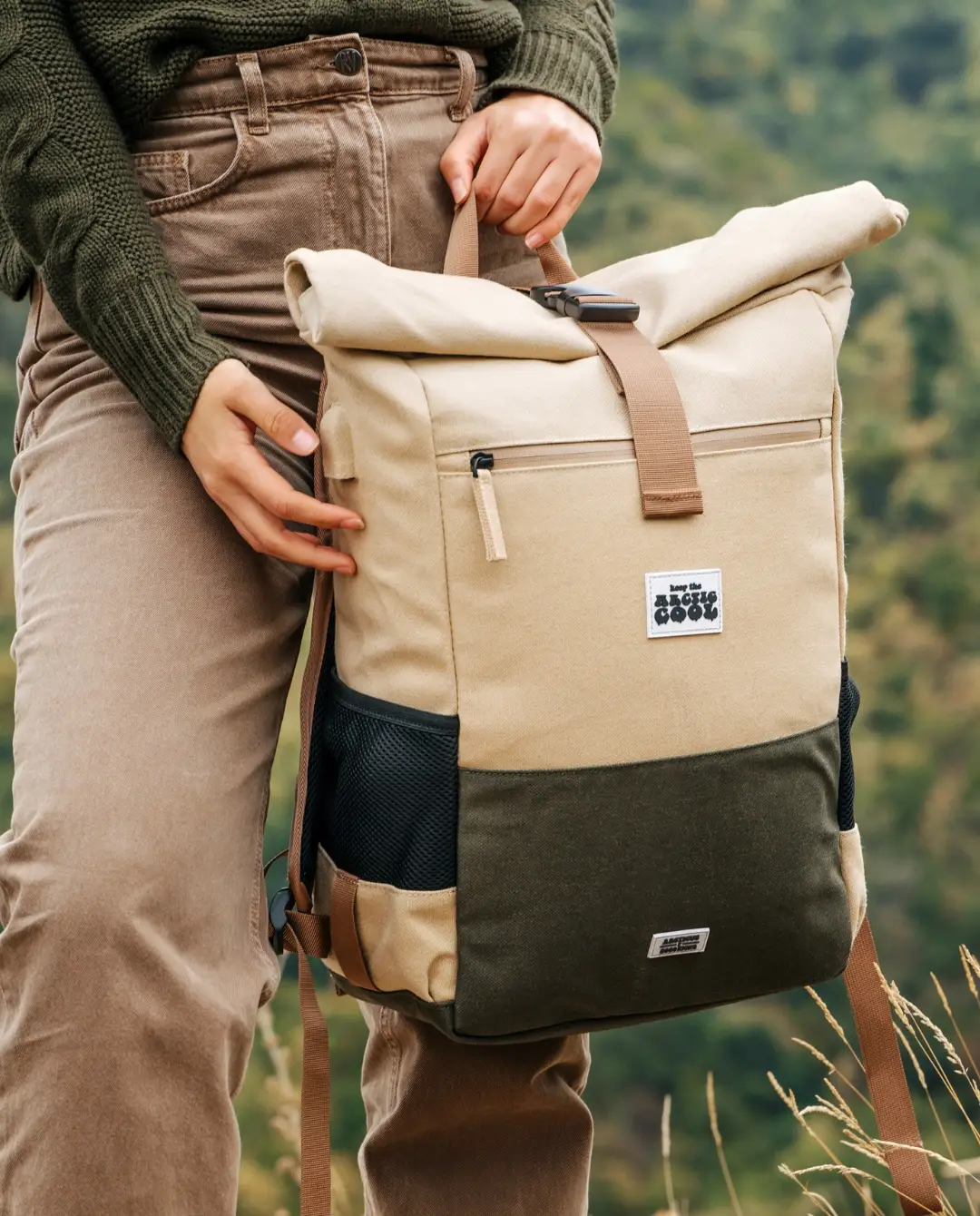 Ginger – wholesale Ryggsäck - Unisex – Polar Explorer ryggsäck i hampematerial – Arcticus2