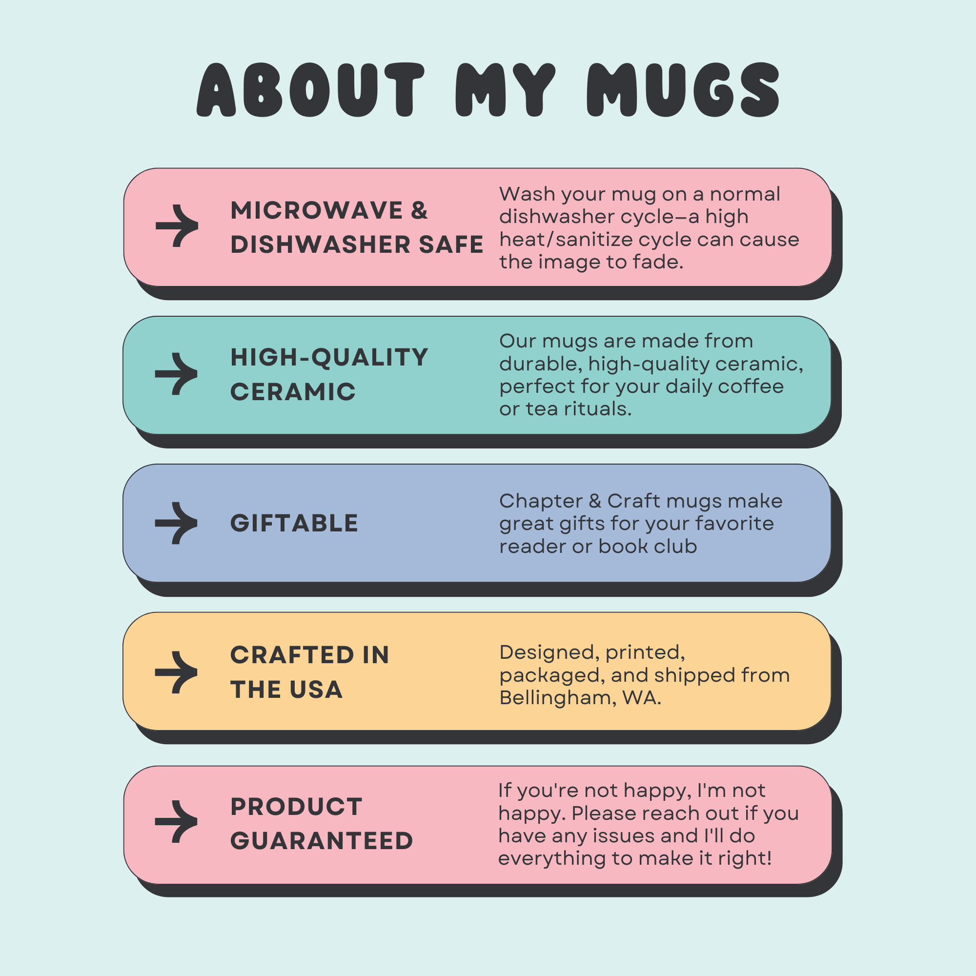 Chapter & Craft Studio - Wholesale Coffee Mug - Emily Henry Books Mug1