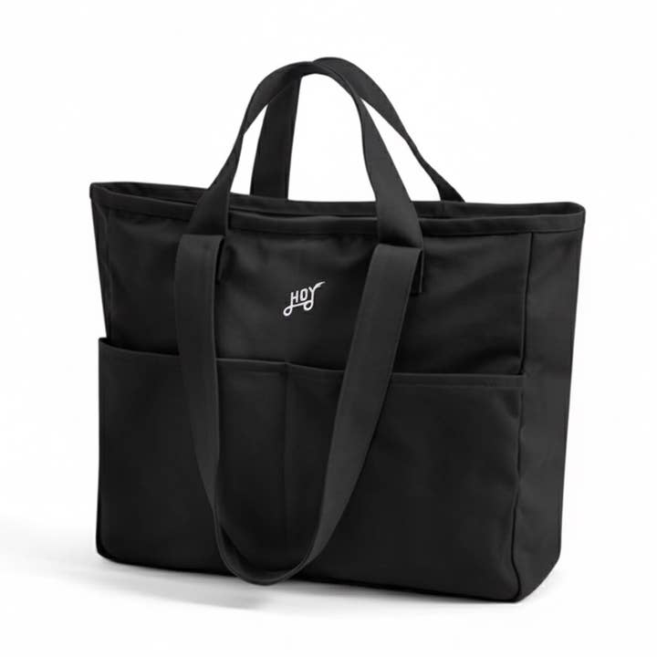 Hoy Pioneer Tote Bag - Black for wholesale by Hoy surf Ltd