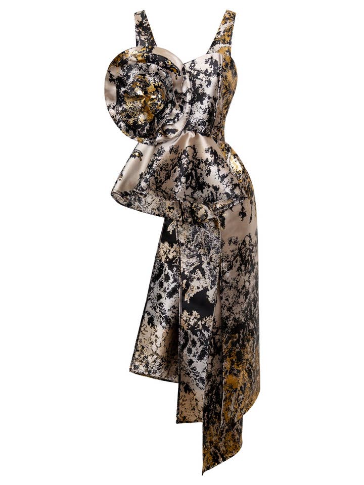 Fleur Peplum Top "Elektra" for wholesale by byVINNIK