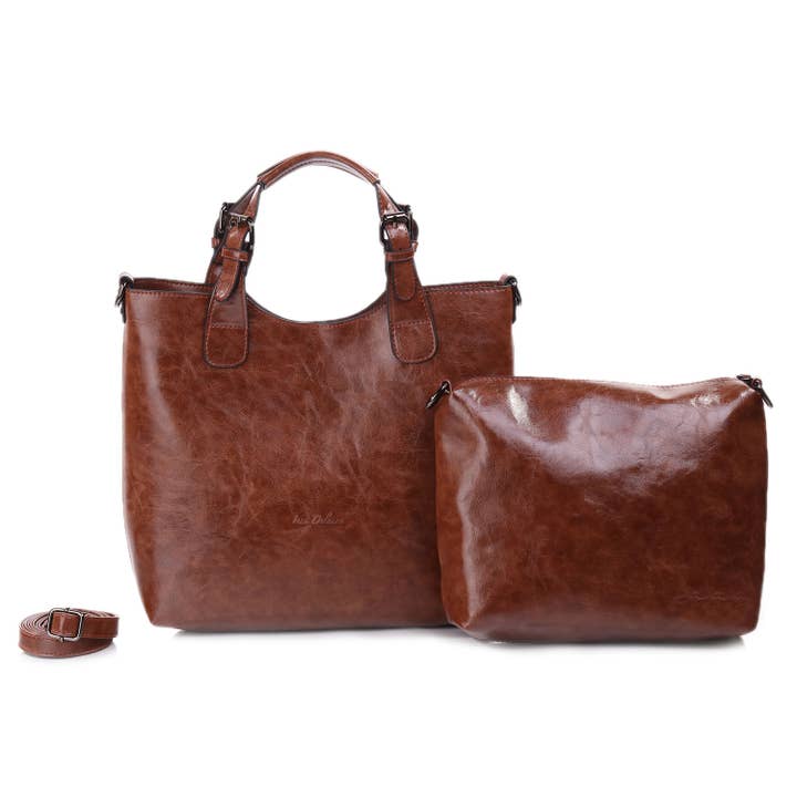 INES DELAURE - Wholesale Tote Bag - Women's - 2 in 1 tote bag36