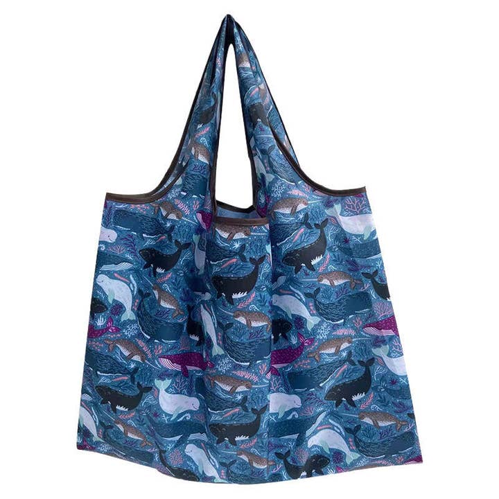 Oxford Cloth Folding Shopping Bag Large Capacity Durable Polyester for wholesale by Ekartini