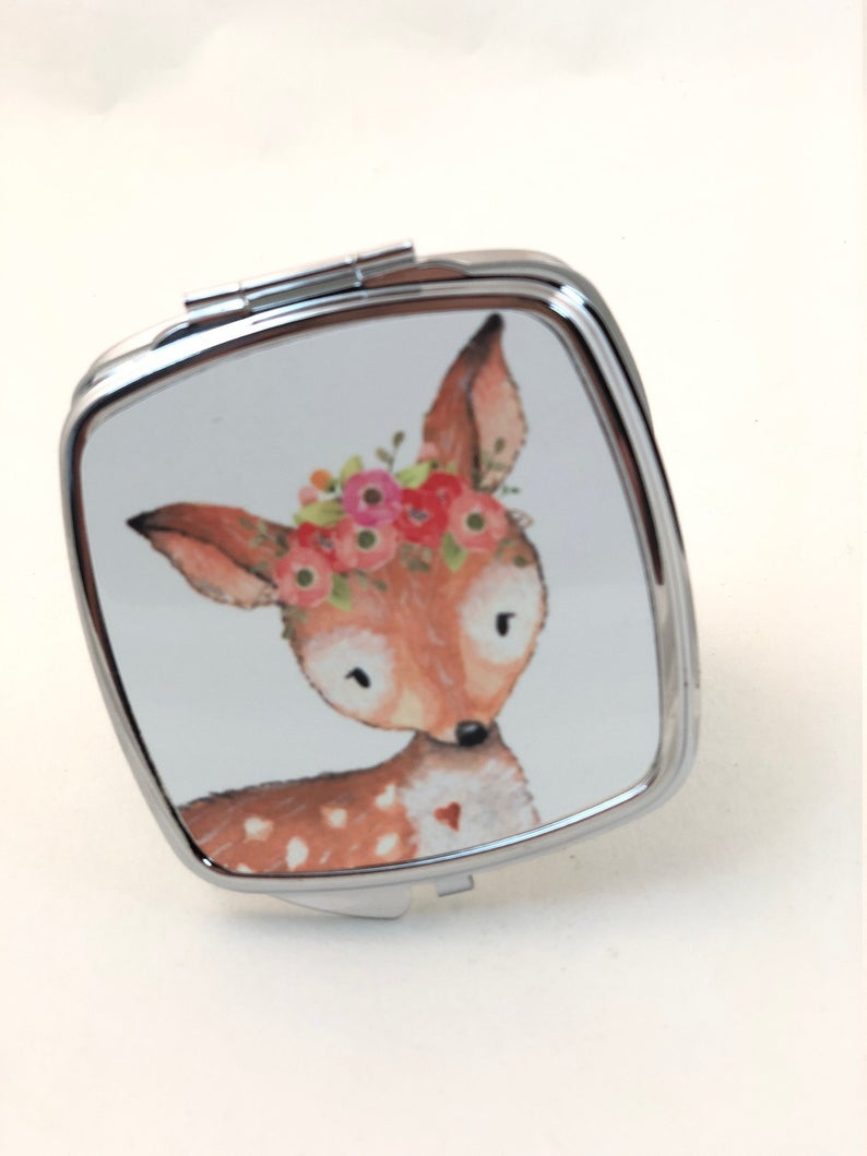 GP Originals - Wholesale Compact Mirror - Della the Deer compact mirror3