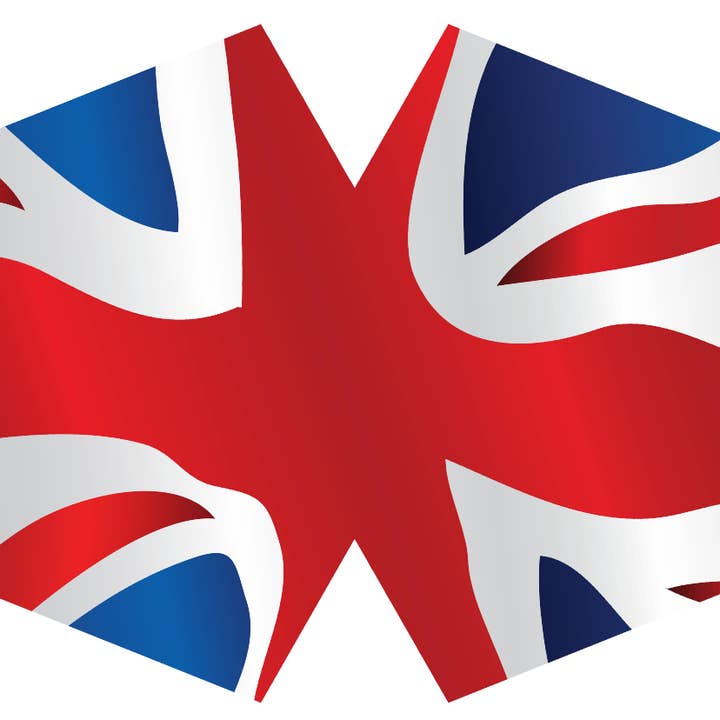 Ancient Wisdom - Wholesale Protective Face Mask/Shield - Reusable Fashion Face Mask - Union Jack (Adult)