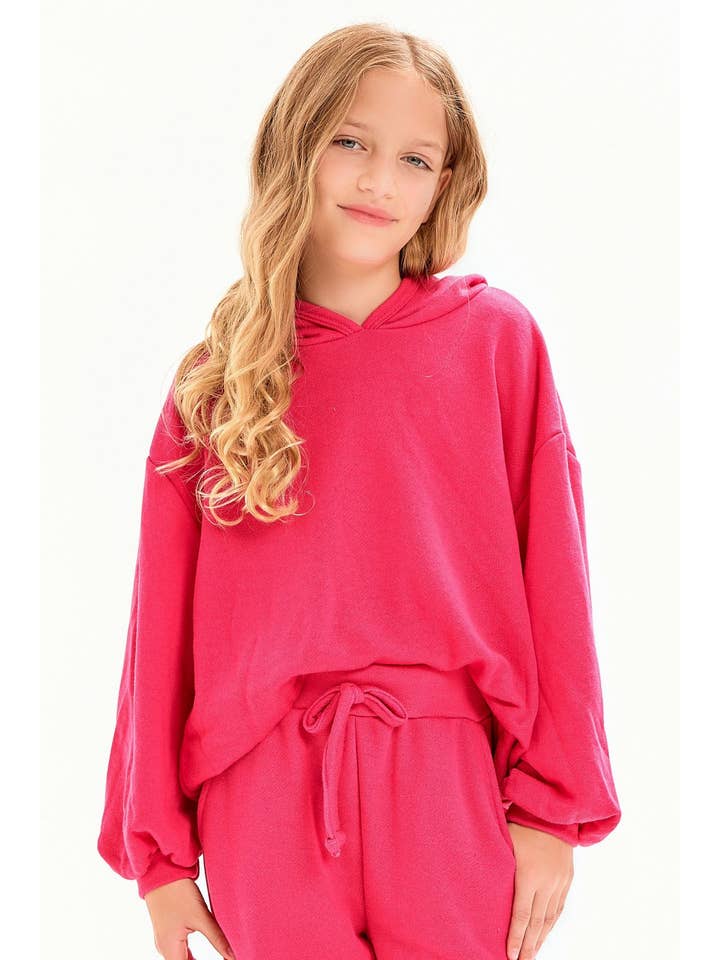 Good Girl - Wholesale Hoodie - Kids - Cotton French Terry Hoodie Sweater Top