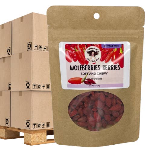 Witchy Pooh's Exotic Teas & Herbs - Wholesale Dried/Dehydrated Fruit - Witchy Pooh's Wolfberries, Goji Berries - Whole Soft & Chewy8