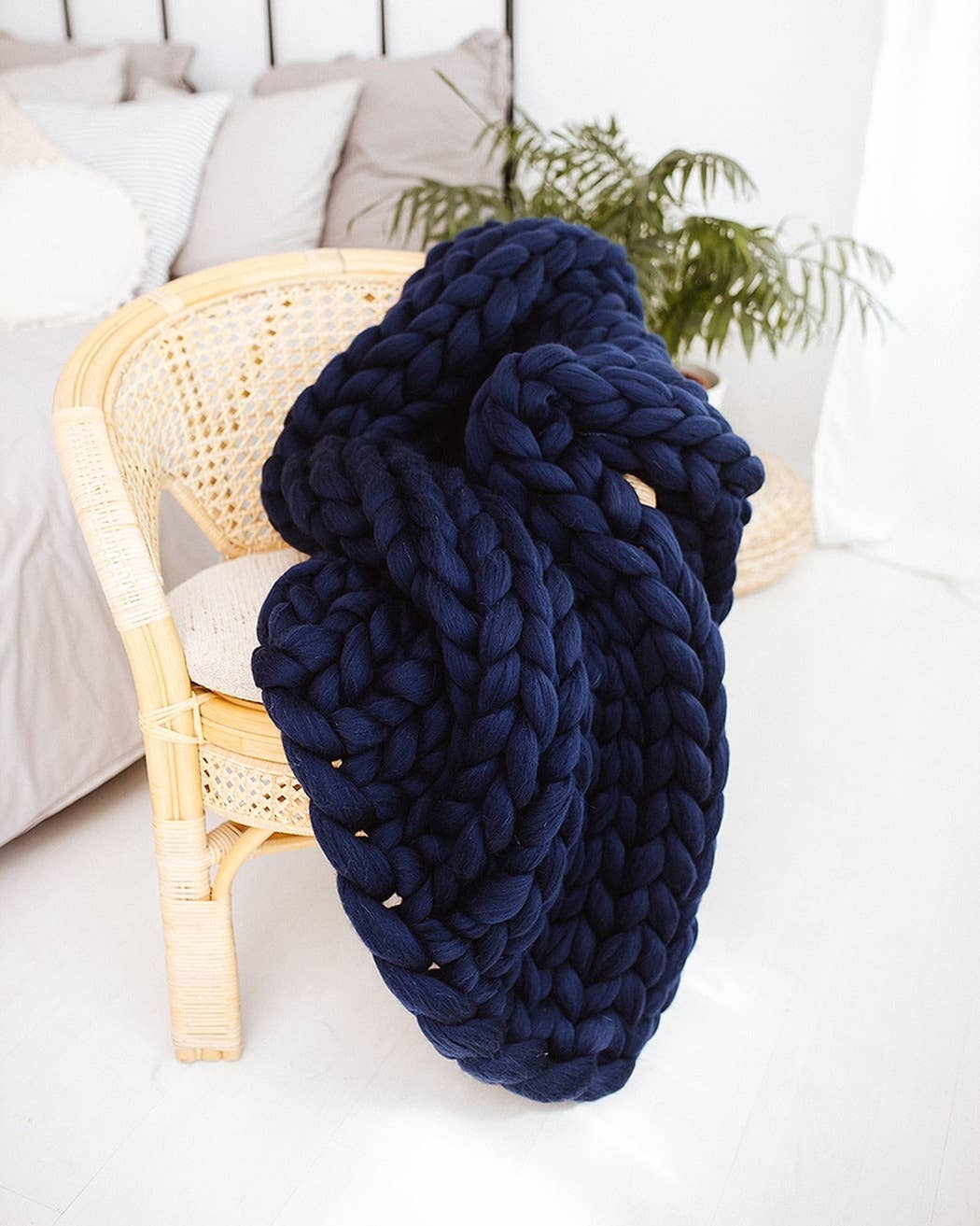 Chunky Wool Studio - Wholesale Throw Blanket - Handmade Chunky Knit Blankets25