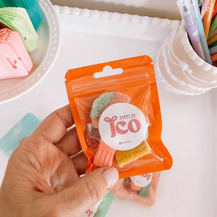 Candy by J.Co - Wholesale Gummy - Mini Pastel Feestpakketten {snoep ritstas}