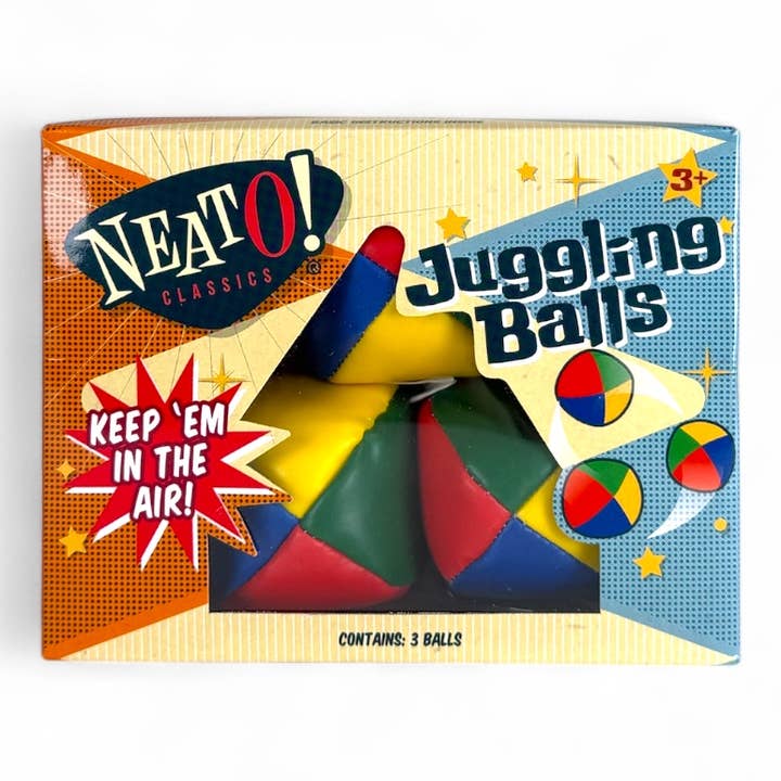 Neato! Juggling Balls Sets- Retro Classic, vintage toys and other Purchase Wholesale drag douglas. Free Returns & Net 60 Terms on Faire trending on Faire.