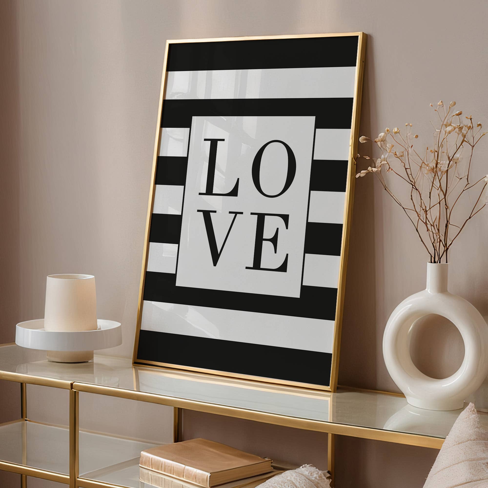 Tales by Jen – Poster por atacado – Cartazes 'amor monocromático'2