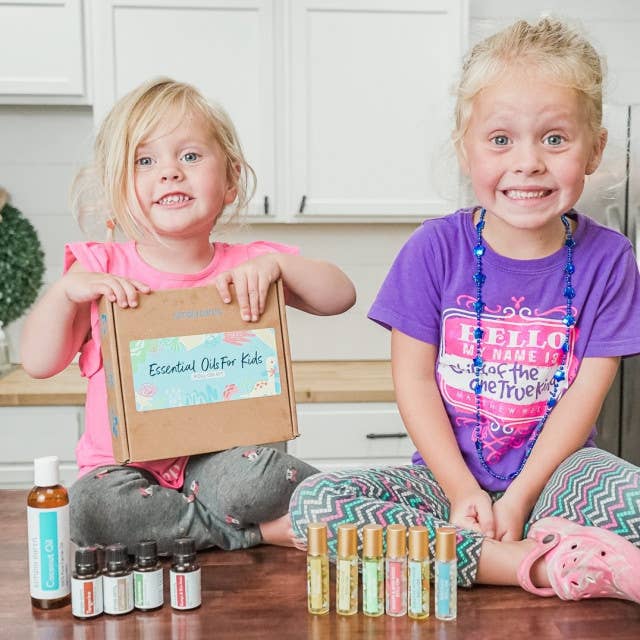 Kid's Roll-On Essential Oil Kit for wholesale by Simply Earth