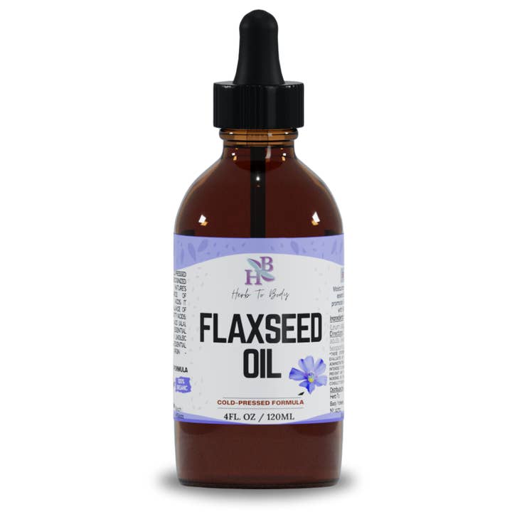 Herb To Body - Wholesale Oral Supplement/Vitamin - Flaxseed Oil - Cold Pressed Formula