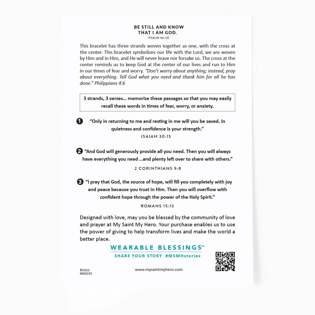 My Saint My Hero - Wholesale Beaded Bracelet - Be Still Prayer Bracelet - Gold & Black Agate2