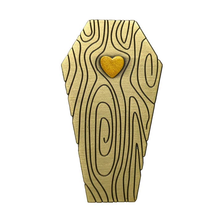 Brandy Bingham - Wholesale Lapel Pin/Button - Coffin Pin