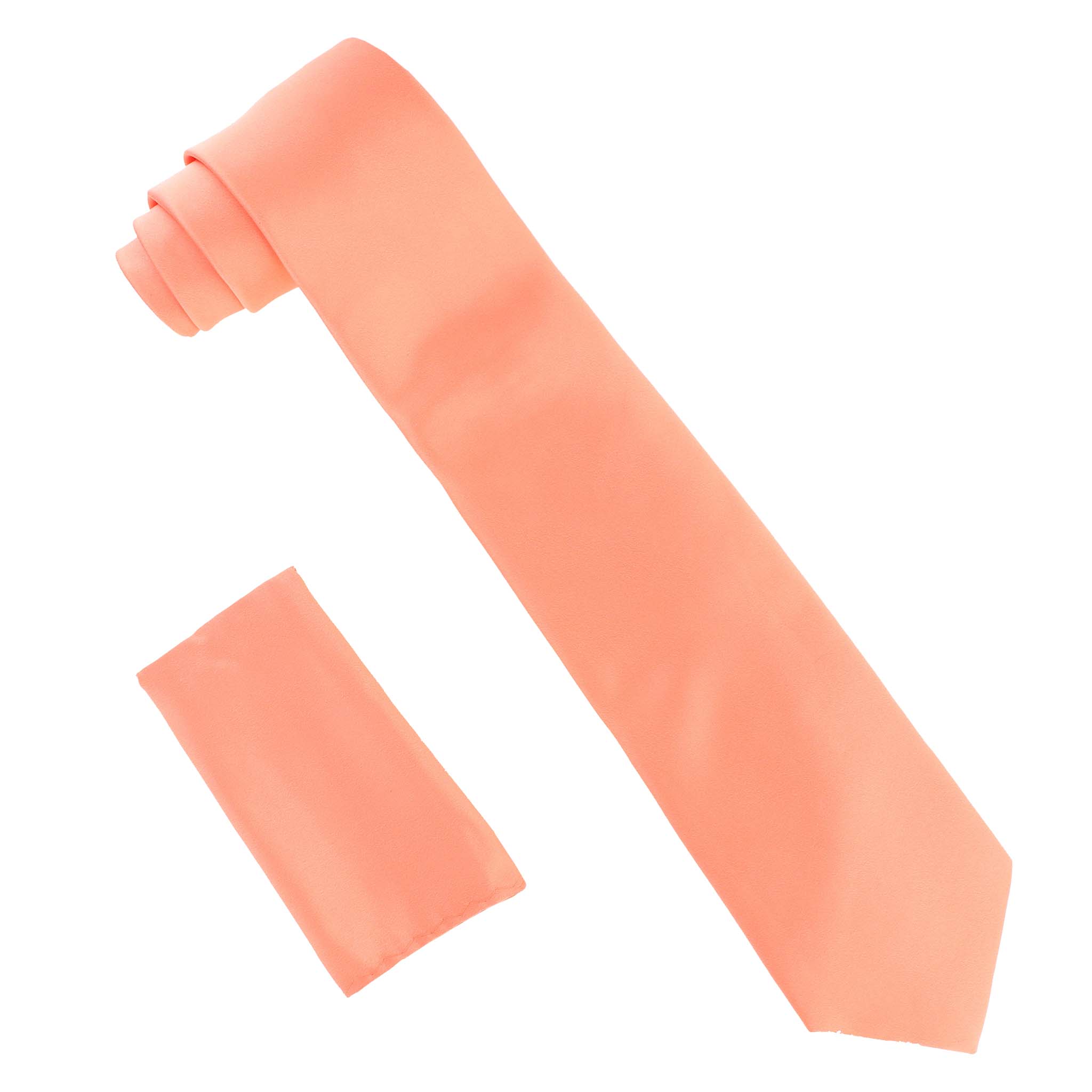 Dubal Brothers – wholesale Slipsar – Herr – Vittorio Farina Solid Satin slips & Pocket Square av Classy Manschettknappar35