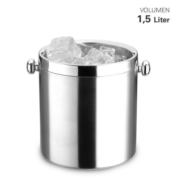 Karl Weis - Wholesale Bucket/Pail - Double-Walled Ice Bucket with Tongs. 1.5L1