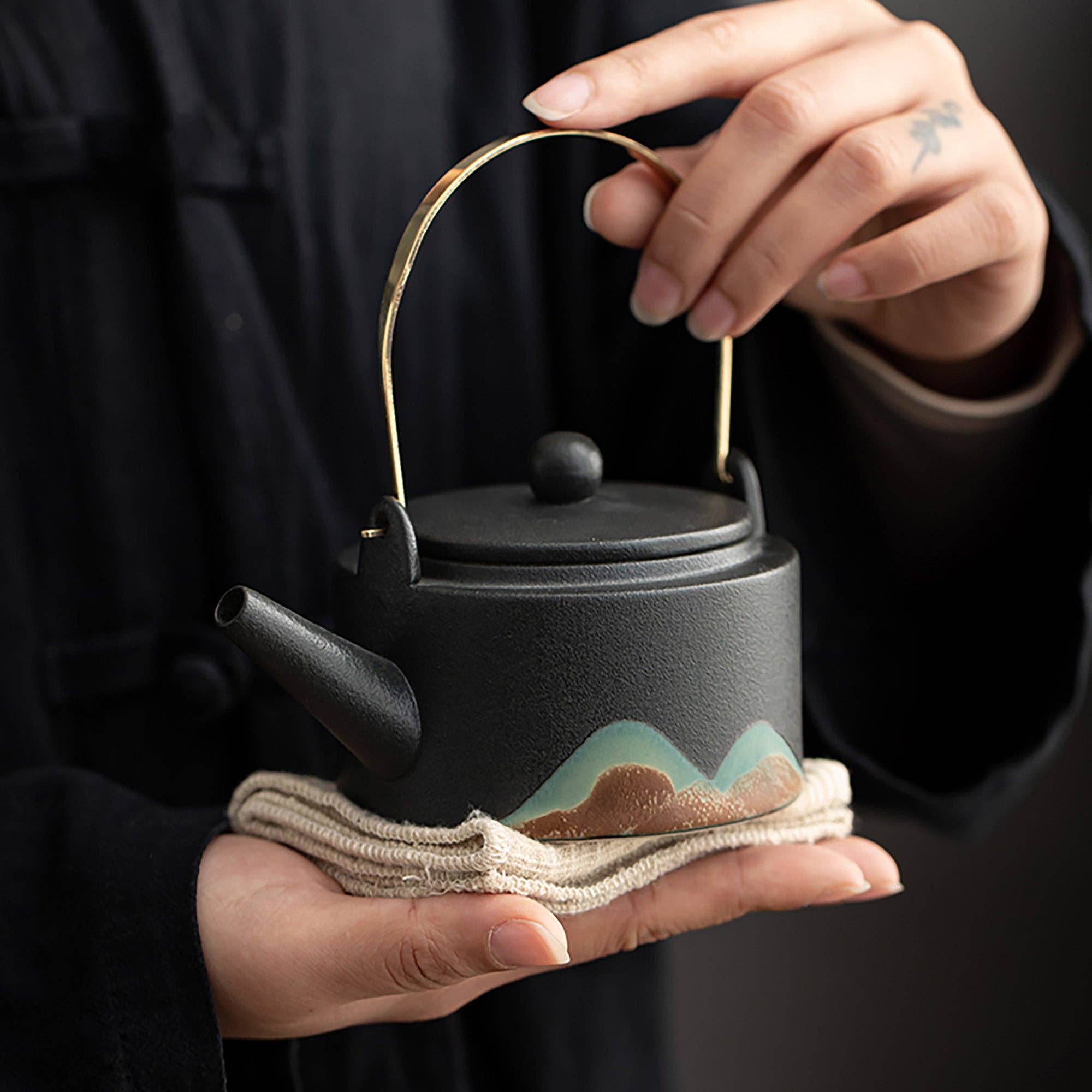 MinoCraft - Wholesale Tea Pot - Minimalist Japanese style ceramic Gongfu teapot10