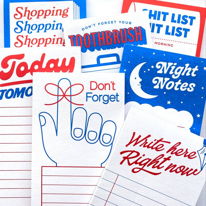 Crispin Finn – wholesale Notepad – Don't Forget Note Pad3