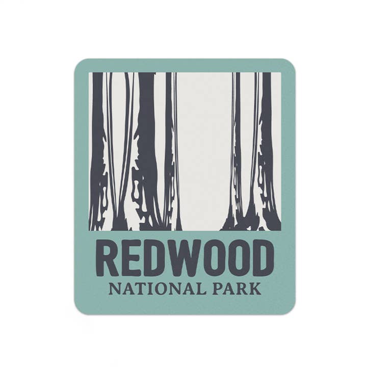 Redwood National Park Sticker for wholesale by Albion Mercantile Co.