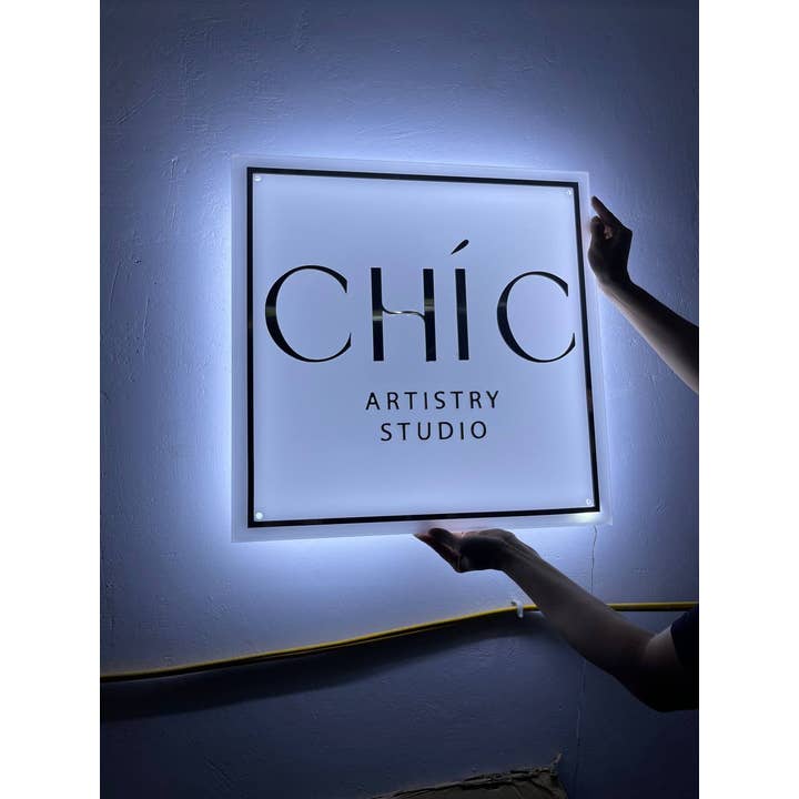 Glow Neon - Wholesale Neon Sign - Personalize Logo/Signboard w/ LED Lights, Sign for Business