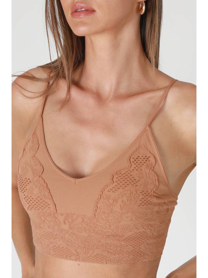 NIKIBIKI - Wholesale Bralette - Women's - NS7770 - Lace Embroidered Bralette6