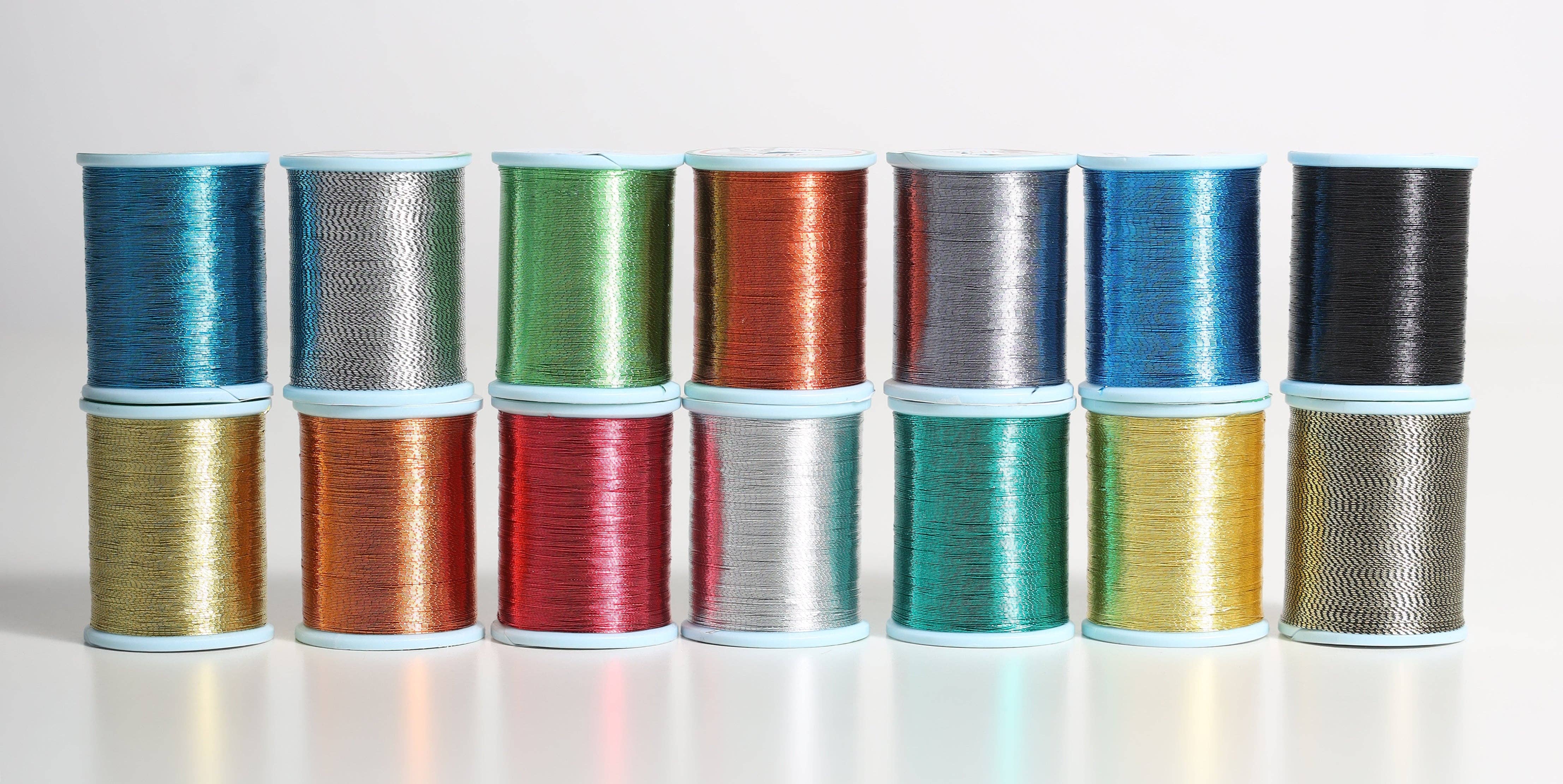 CILROD – Großhandel Zwirn – RodLine Metallisches Gewinde zum Aufwickeln von Stangen, Größe B (100 Meter)4