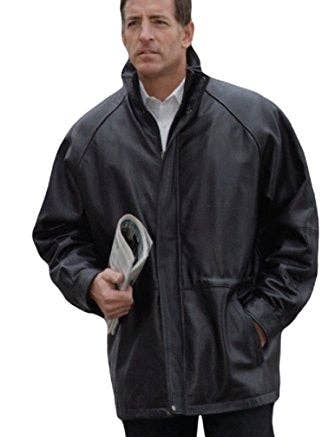REED Men's 34'' Raglan Car Coat in Imported Lamb with Zip-Out Lining for wholesale by Reed