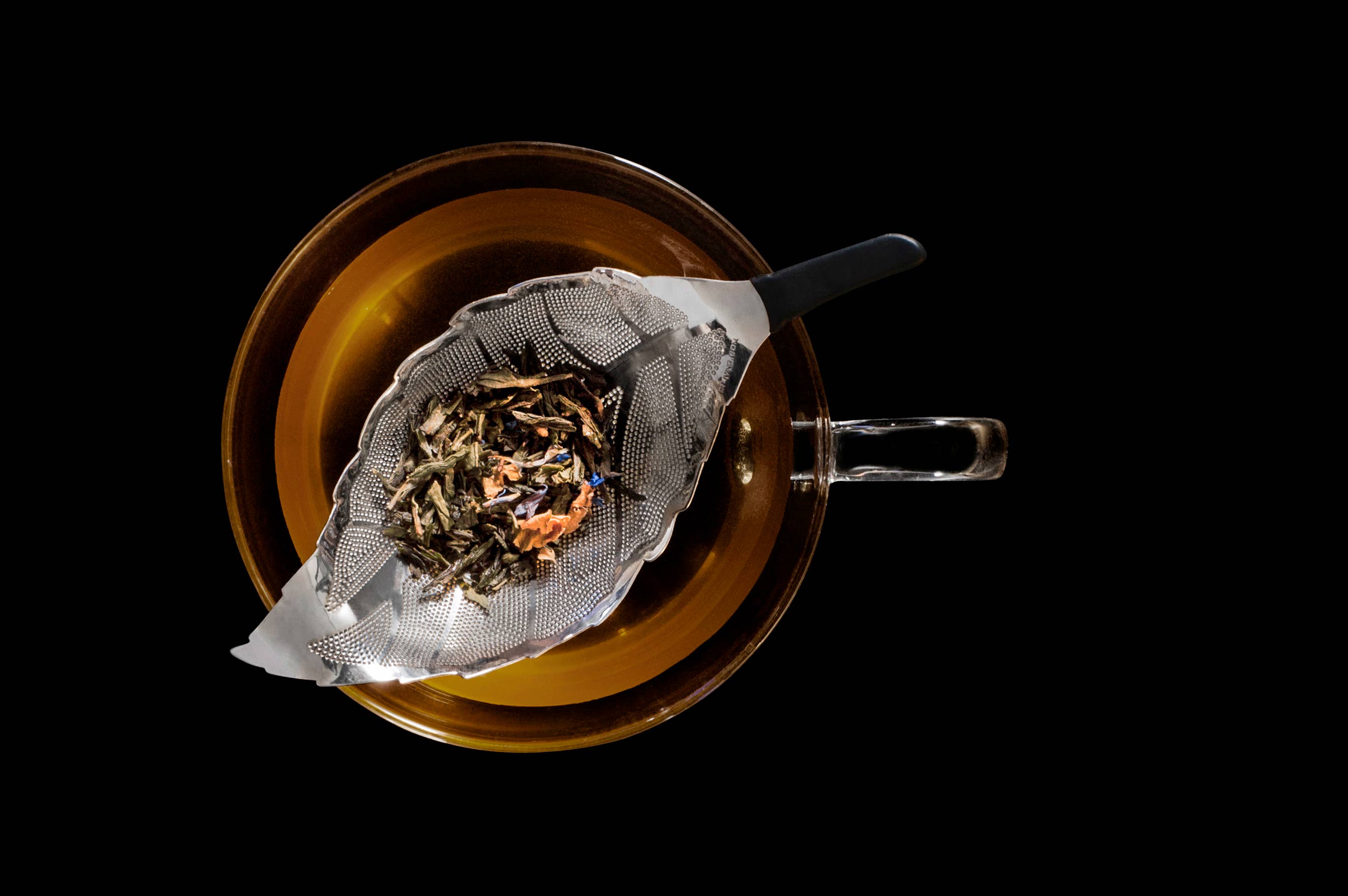 01living Ltd - Wholesale Tea Strainer/Infuser - Leaf Shaped Tea Strainer Loose Leaf Tea Infuser Silver5