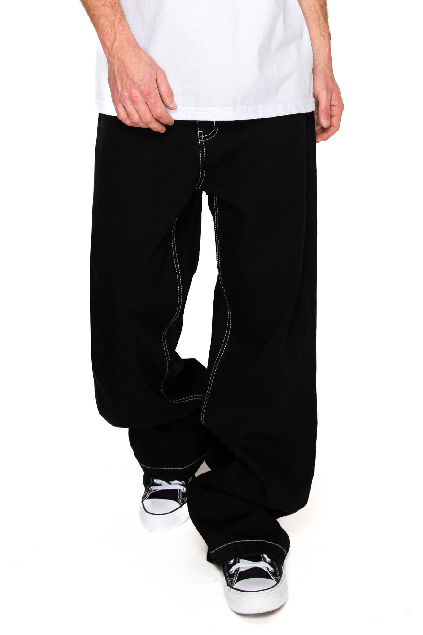 Victorious - Wholesale Jeans - Men's - DL981 Ultra Baggy Y2K Wide-Leg Denim Jeans1