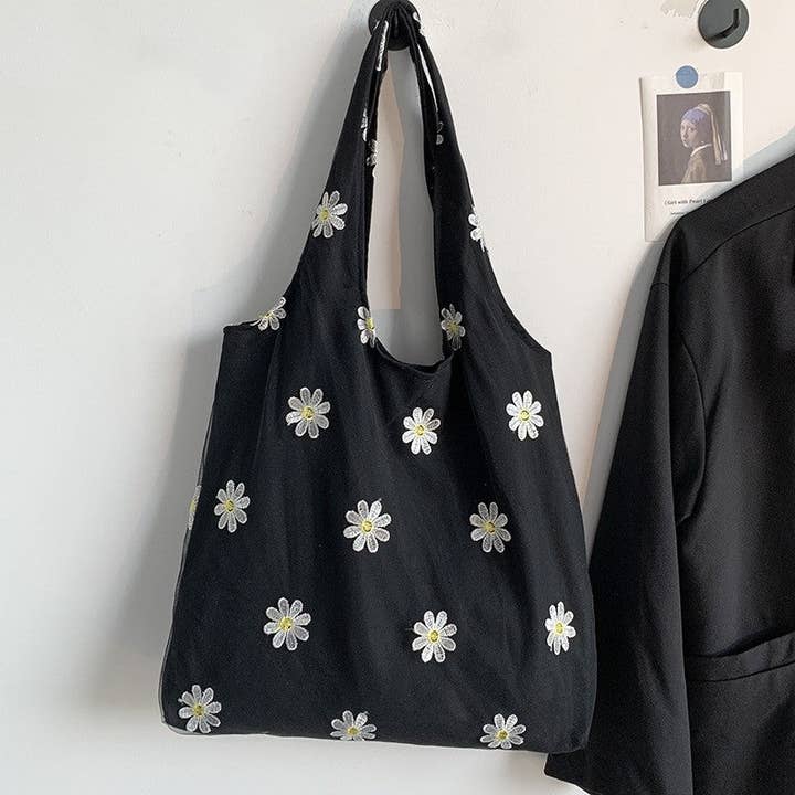 UZ Wholesale Store - Wholesale Tote Bag - Women's - Butterfly Embroidered Lace One-Shoulder Bag