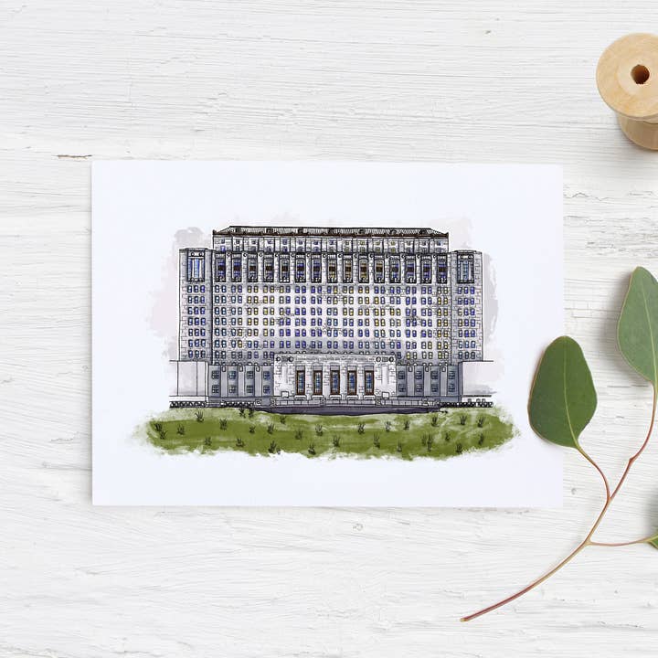 Tessera della Corte Suprema dell'Ohio per la vendita all'ingrosso da parte di Atelier Nazli Brush