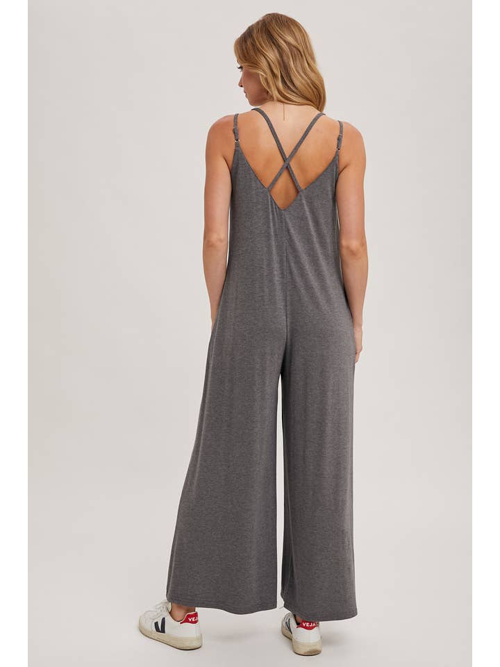 Bluivy - Wholesale Jumpsuit - Women's - CRISS-CROSS BACK WIDE LEG JUMPSUIT10