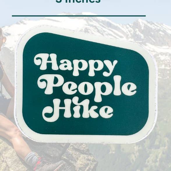 Sticker Wandelen in de Natuur voor wholesale door Happy People Hike