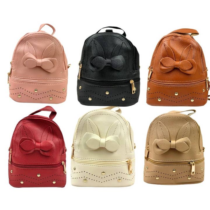 Petit sac à dos clouté, sac à bandoulière pour la vente par ZKY Wholesale