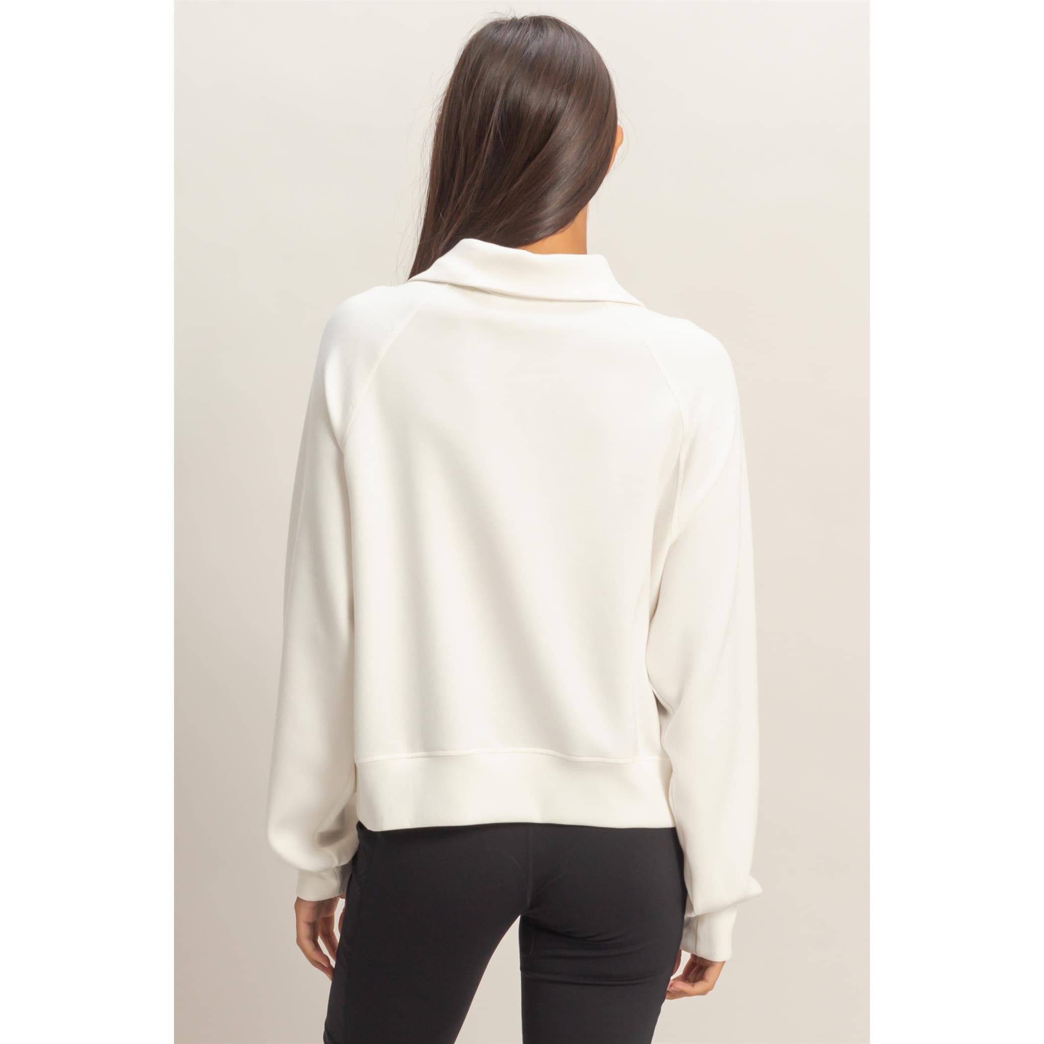 HYFVE - Wholesale Sweatshirt - Women's - Half-Zip Collar Pullover37