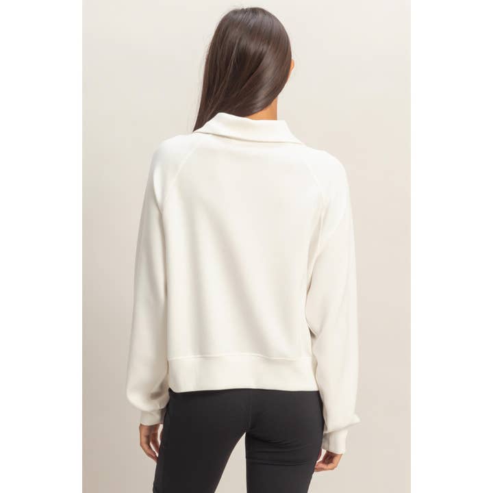 HYFVE - Wholesale Sweatshirt - Women's - Half-Zip Collar Pullover37