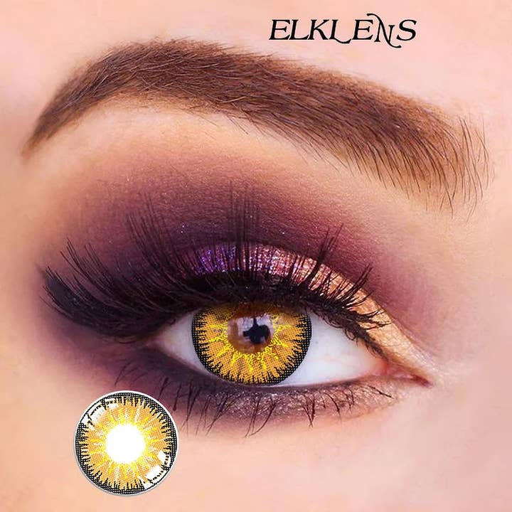 ELKLENS – wholesale Contact lenses – ELKLENS Wika Brown Colored Contact Lenses2