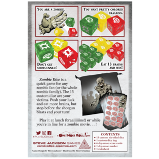 Steve Jackson Games - Wholesale Board Game - Zombie Dice Deluxe1
