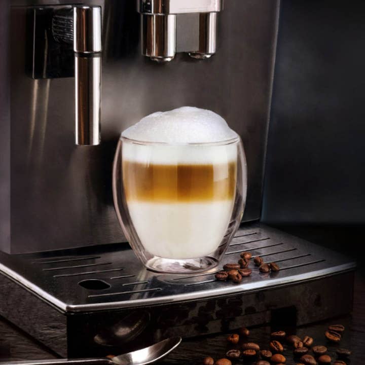 Creano – wholesale Kaffe-/Tékopp – Värmeglas glödlampa 400 ml; set om 2