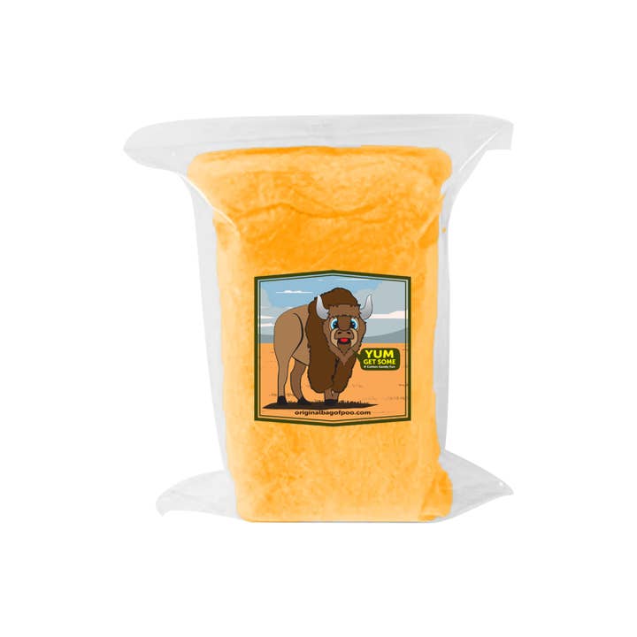 "The Original Bag of Poo"® Novelty Cotton Candy - Vente Barbes à papa - Le Sac de Caca Original® (Caca de Barbe à Papa Bison)3