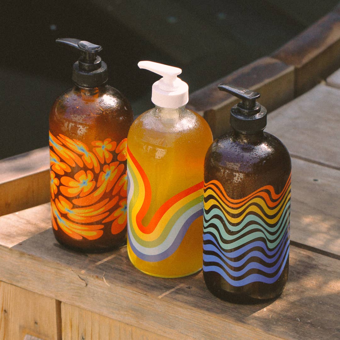 Bathing Culture - Wholesale Body Wash/Shower Gel - Mind & Body Wash 16oz Refillable Glass Mixed Case