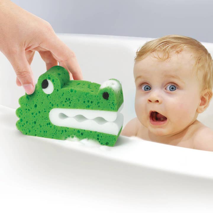 Fred & Friends - Wholesale Sponge - Kids & Baby - Bath Biters - Crocodile Bath Sponge2